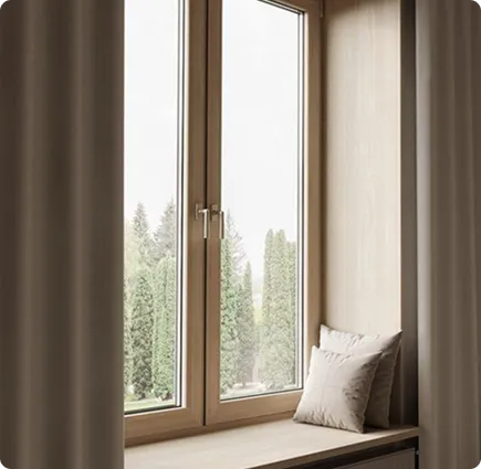 Beige kozijnen voor een warme en natuurlijke uitstraling van het huis