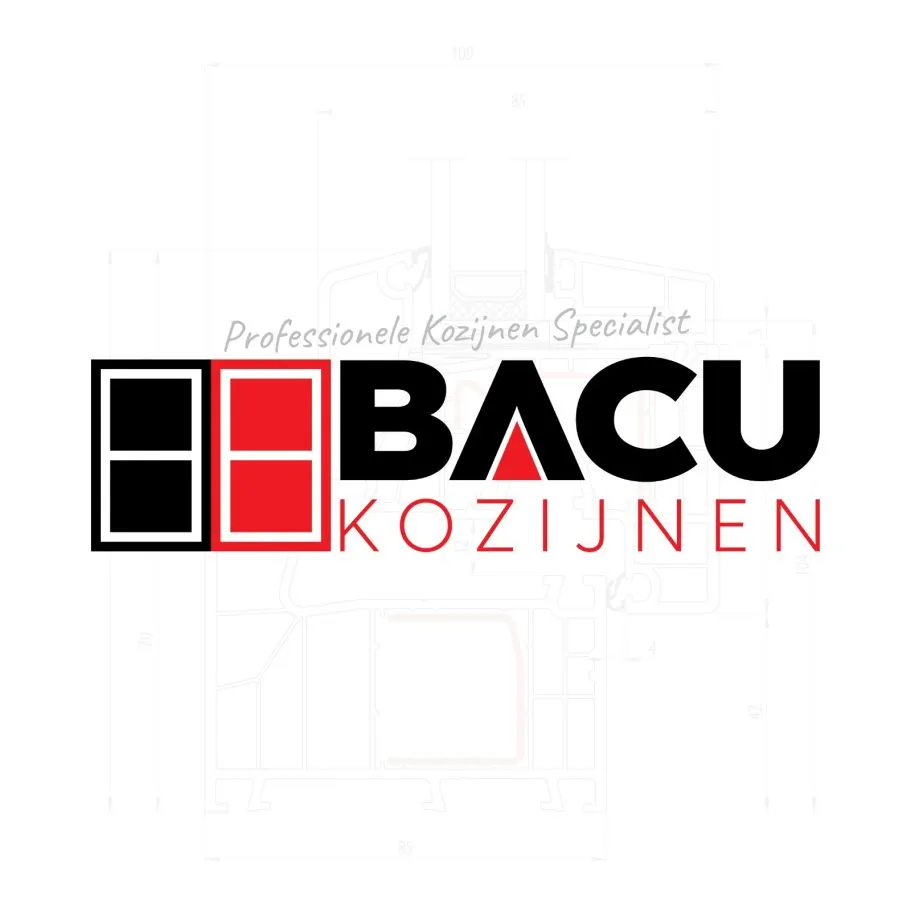 BaCu Kozijnen logo – specialist in kozijnen, rolluiken en buitendeuren